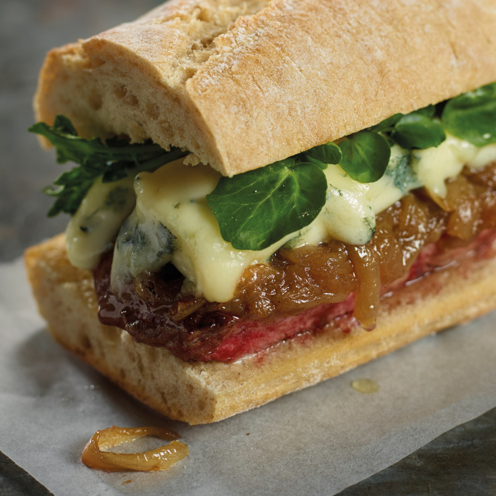 Steak and Dolcelatte Ciabatta - Lactalis Professional | Foodservice