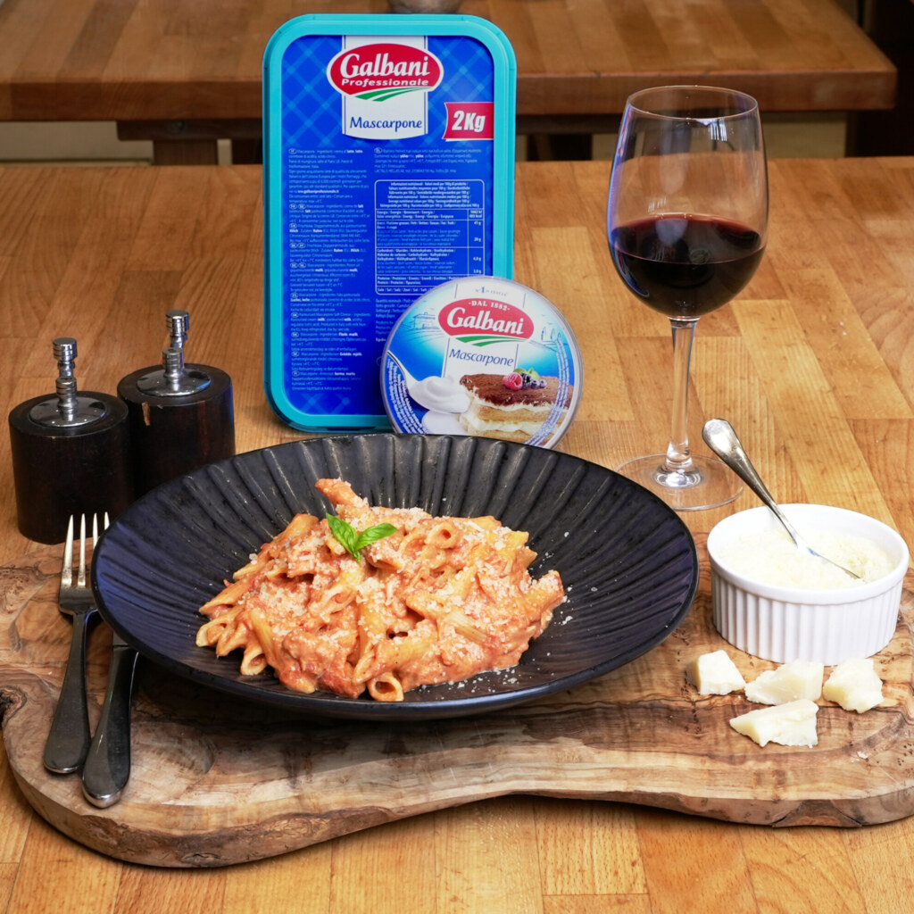 Galbani® Mascarpone and Tomato Pasta - Lactalis Professional | Foodservice